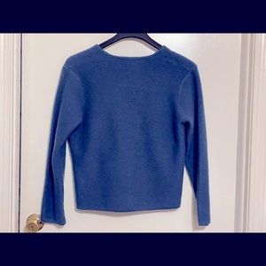 Pendleton small purple/blue 💯 wool